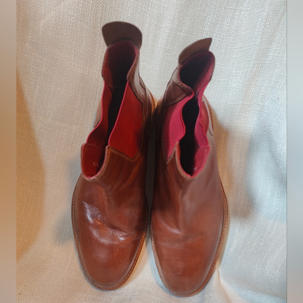 Men's Cole Haan leather Chelsea boots with Dainite soles, Size 8 - Picture 2 of 10